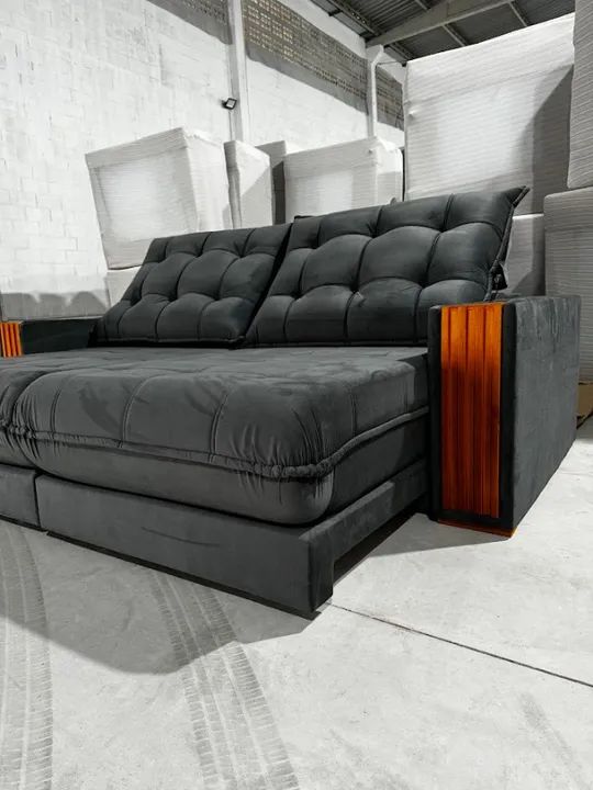 Sofá Retratil e Reclinavel 3 Lugares  - Foto 2