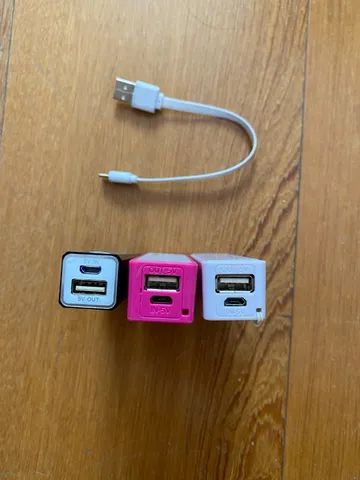3 carregadores portátil  - Foto 2