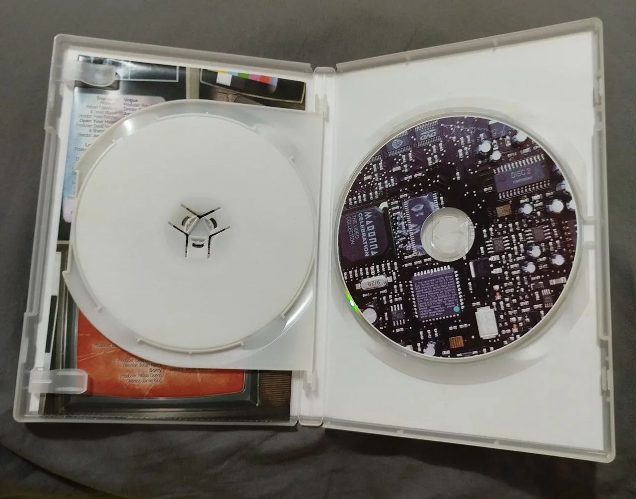 DVD MADONNA CELEBRATE THE VIDEO COLLECTION - Foto 4