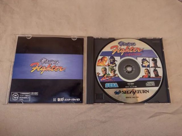 Virtua Fighter Original Japonês Para Sega Saturn - Foto 3