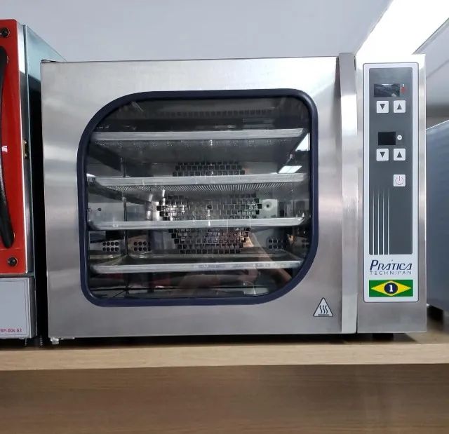 Forno eletrico de convecçao miniconv com 4 assadeiras 35x35 Pratica - Alecs