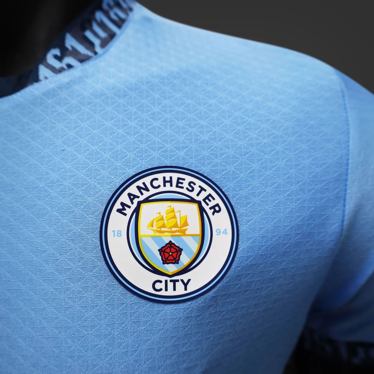 Camisa Manchester City Puma 2024 Versão Jogador  - Foto 3