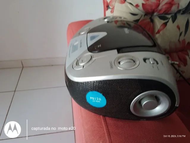 Micro system Philco PB 126 MP3/USB COM DEFEITO - Foto 2
