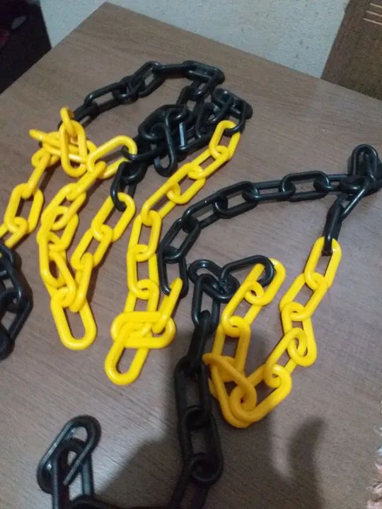 Corrente de plástico resistente para comércios  - Foto 4
