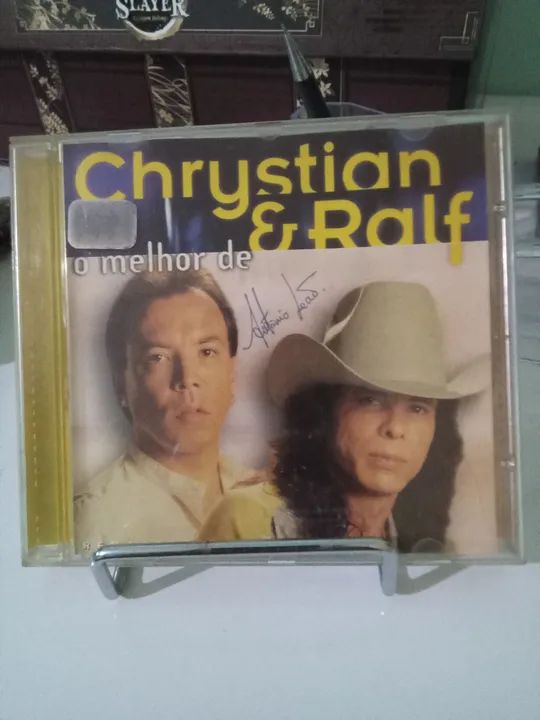 CD -  o melhor de Chrystian & Ralf original 