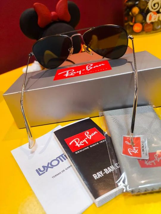 Óculos de sol Ray-Ban Junior Aviator - Foto 3