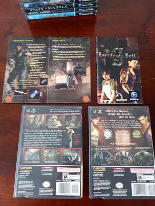 Nintendo game cube jogos resident evil  - Foto 4