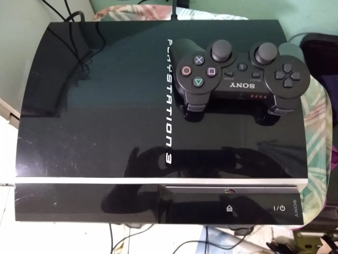 ps3 fat desbloqueado Consoles de Video Game no Brasil