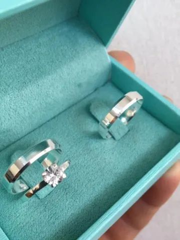 PAR DE ALIANÇAS COMPROMISSO  - Foto 3