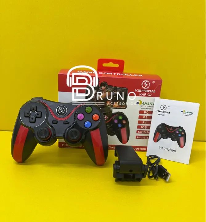 Controle GamePad Bluetooth  - Foto 4