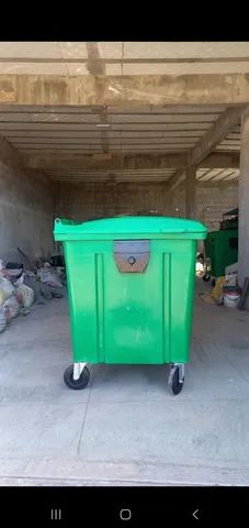 VENDO CONTAINER NOVO DE PLÁSTICO DE 1MIL LITROS 