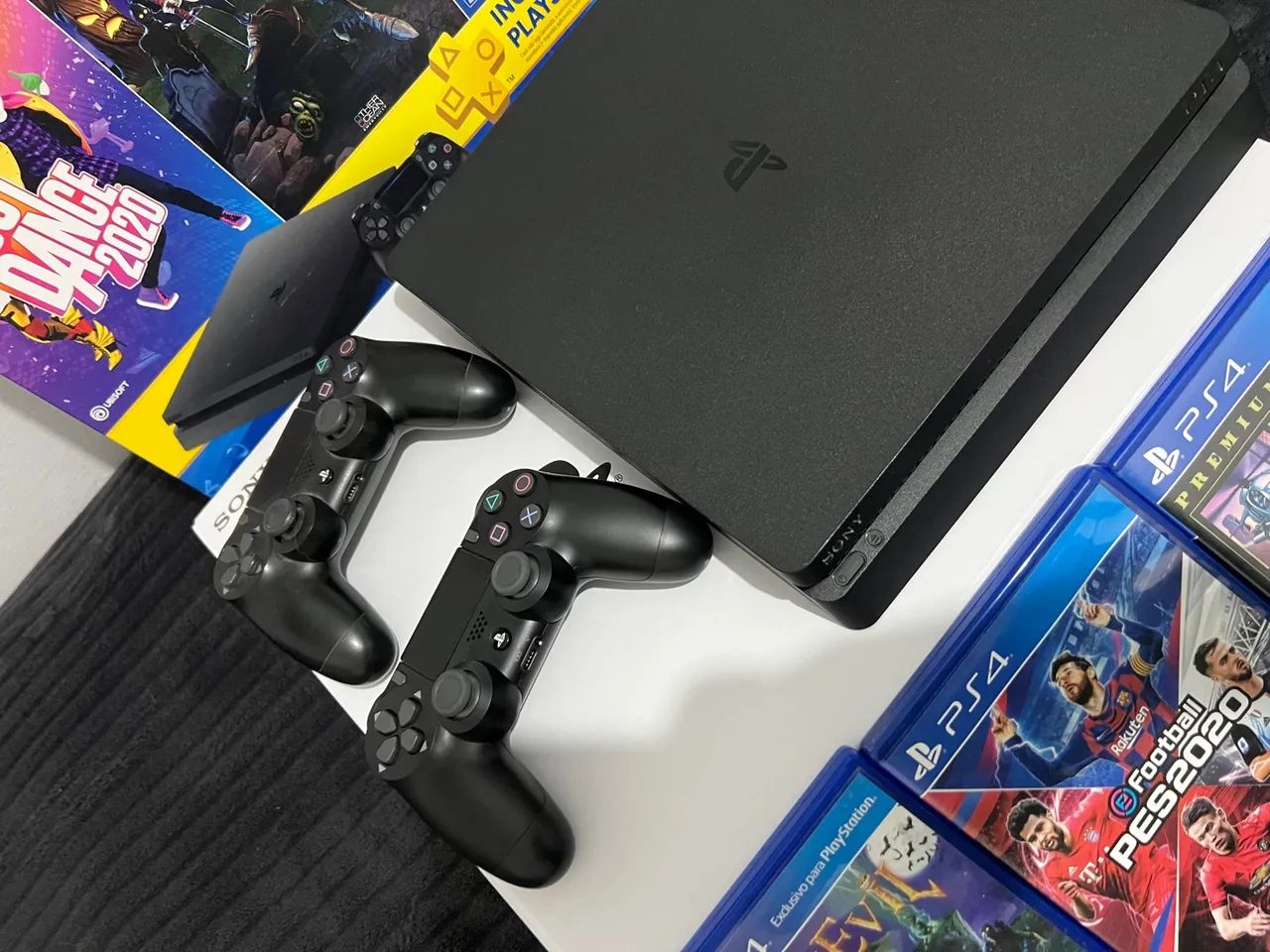 Ps4 Sony na caixa pouquíssimo usado 1TB - Foto 3