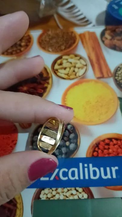 Anel de ouro 18k - Foto 2