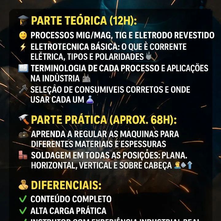 Curso de soldagem in company com certificação  - Foto 4