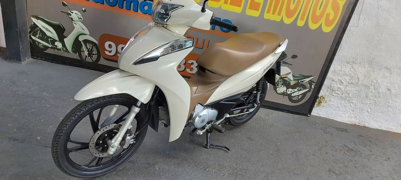 BIZ 125 2023 BRANCO CARAMELO $18500 NOVISSIMA LINDOMAR MOTOS  - Foto 2