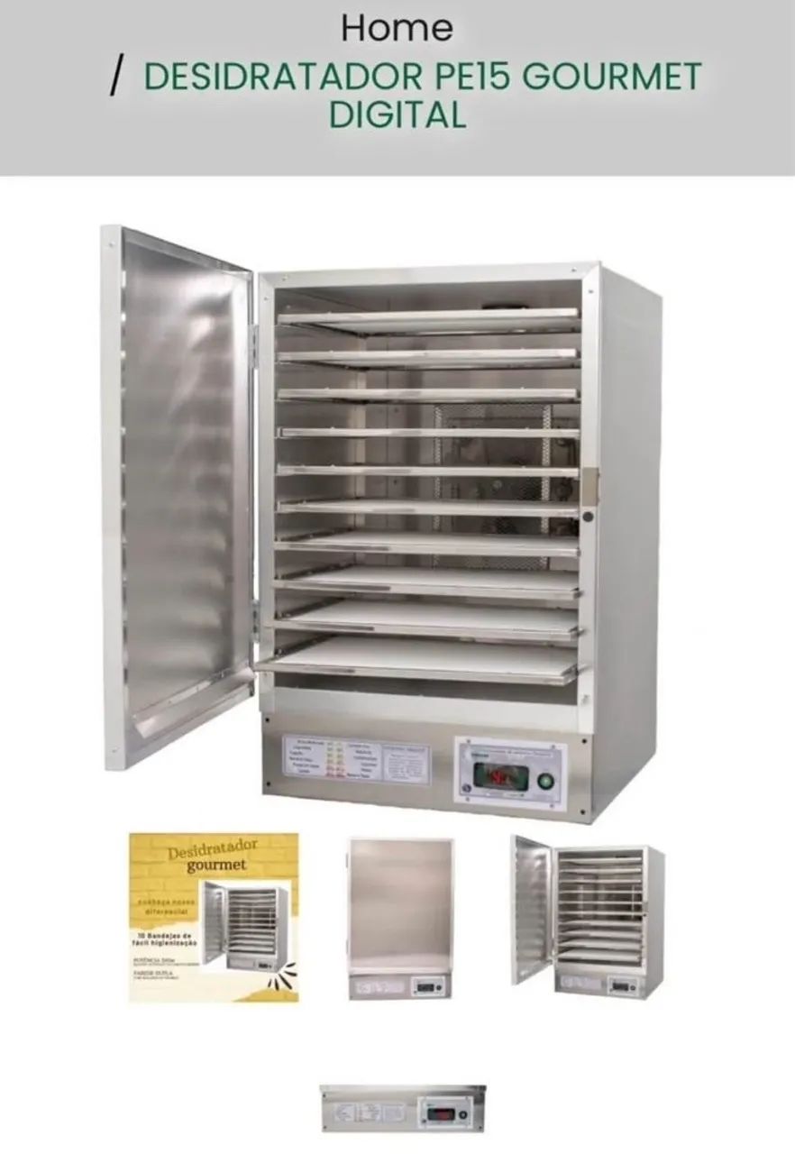 Desidratador Gourmet com 10 Bandejas - Novo! - Foto 2