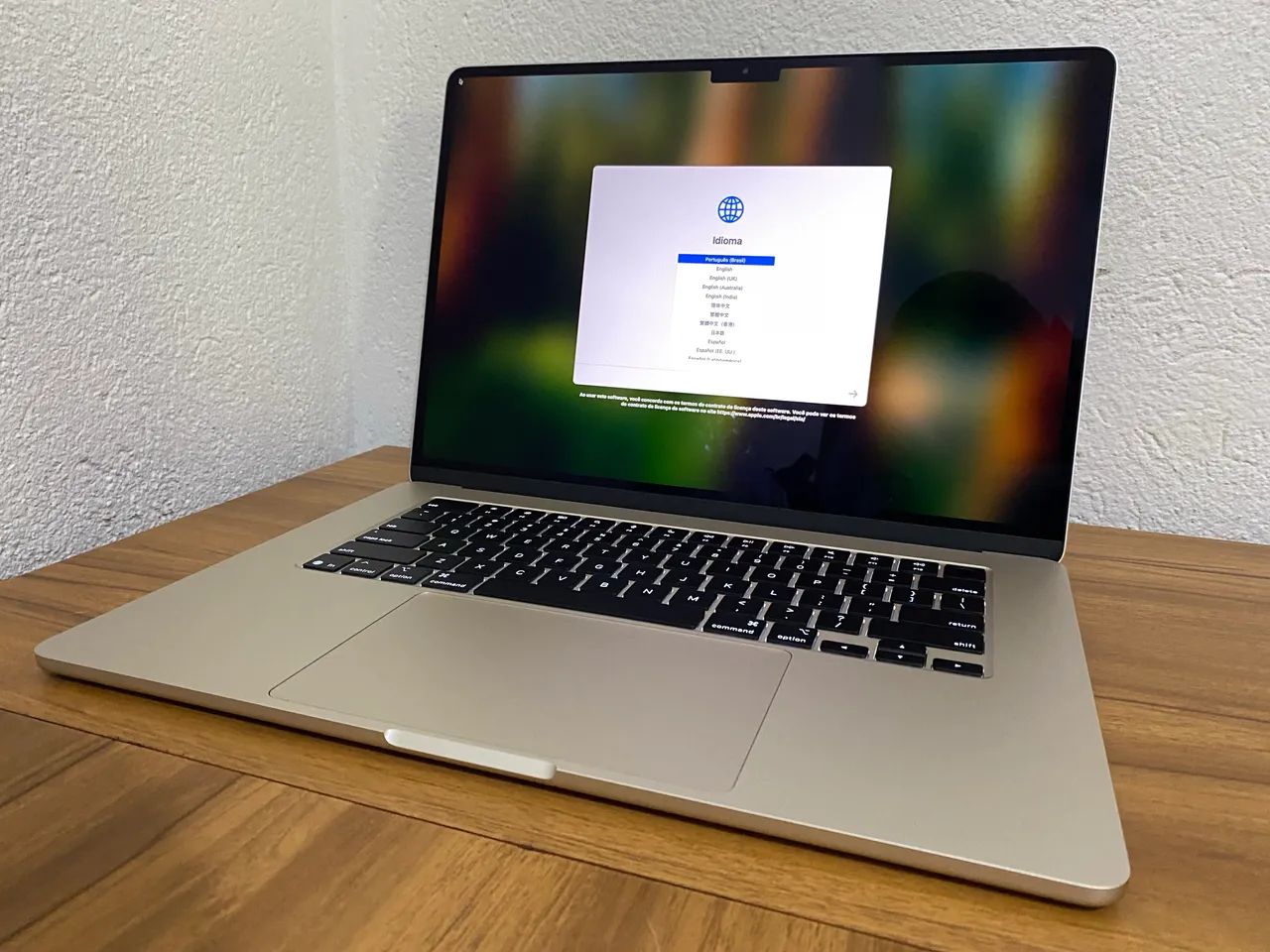 MacBook Air M4 de 15 polegadas novo | apenas sem caixa e na