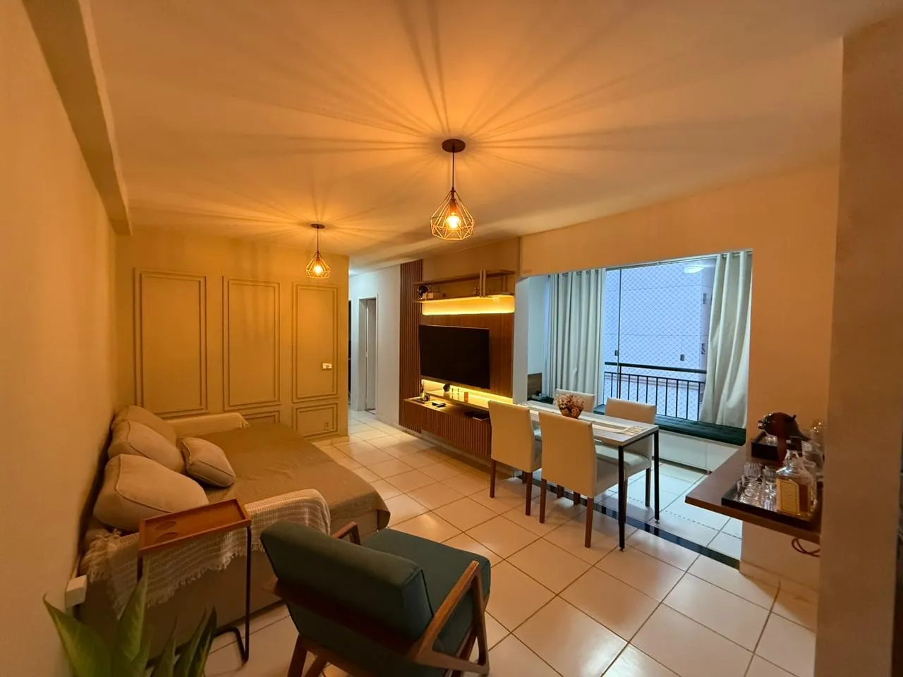 Apartamento Faiçalville, 3 quartos andar alto vaga de garagem coberta