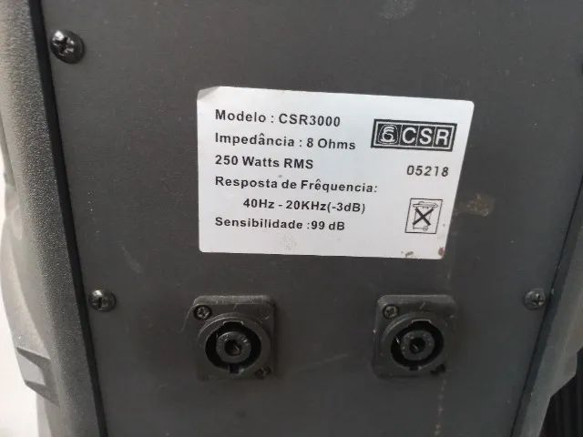 Caixa CSR ativa/ USB + passiva  - Foto 5
