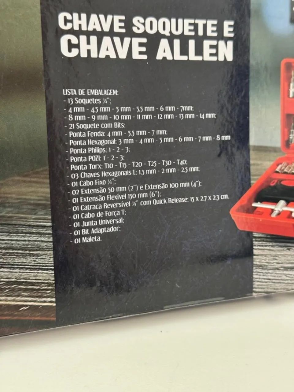 KIT de Ferramentas 46 Peças para Reparos e Manutenções Domésticas e Automotivas - Foto 2