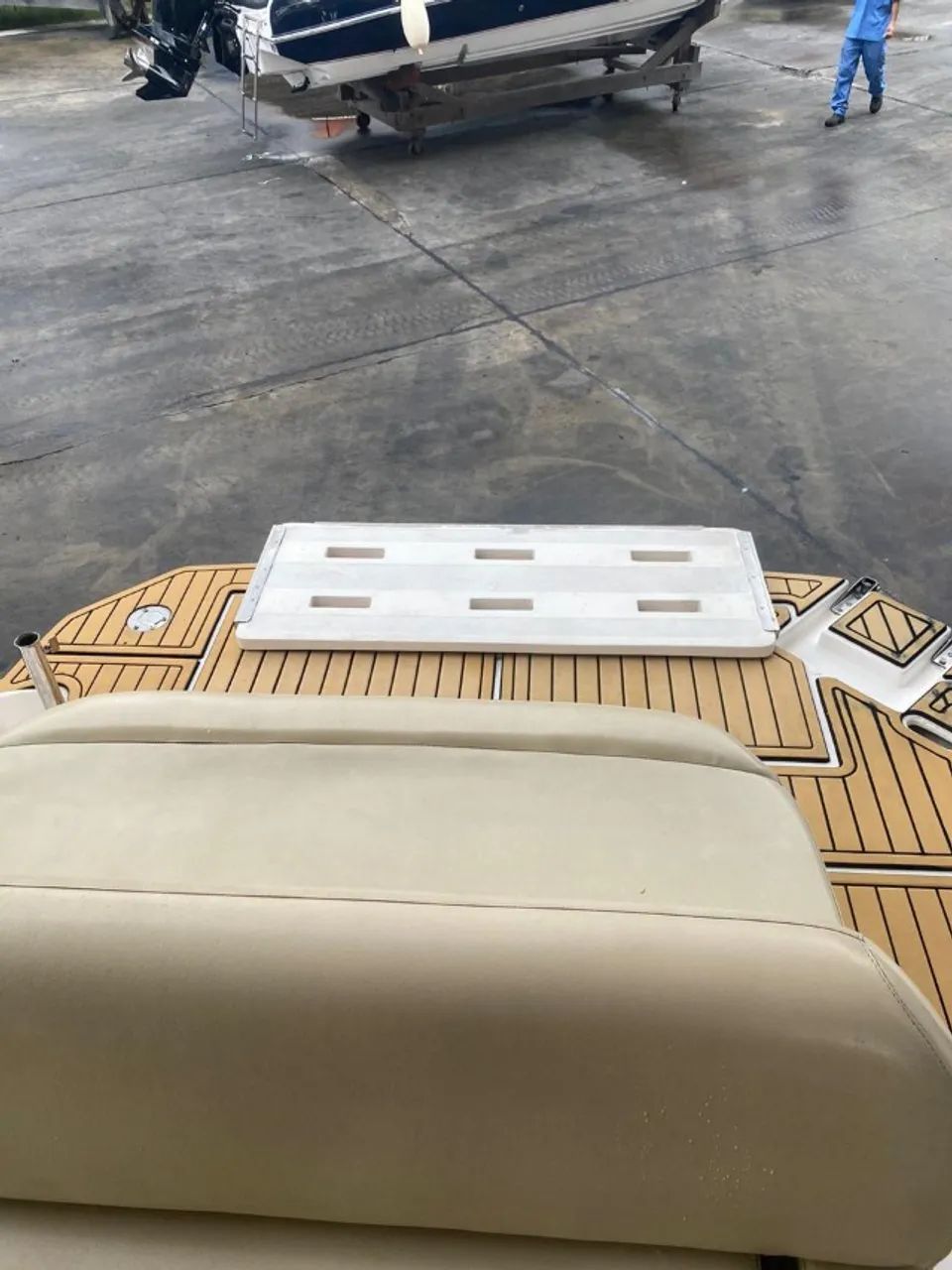 LANCHA TRITON 27.5 2014 DIESEL QSD 2.8  220 HPS (ACEITA CARRO COMO PARTE DE PAGAMENTO) - Foto 5