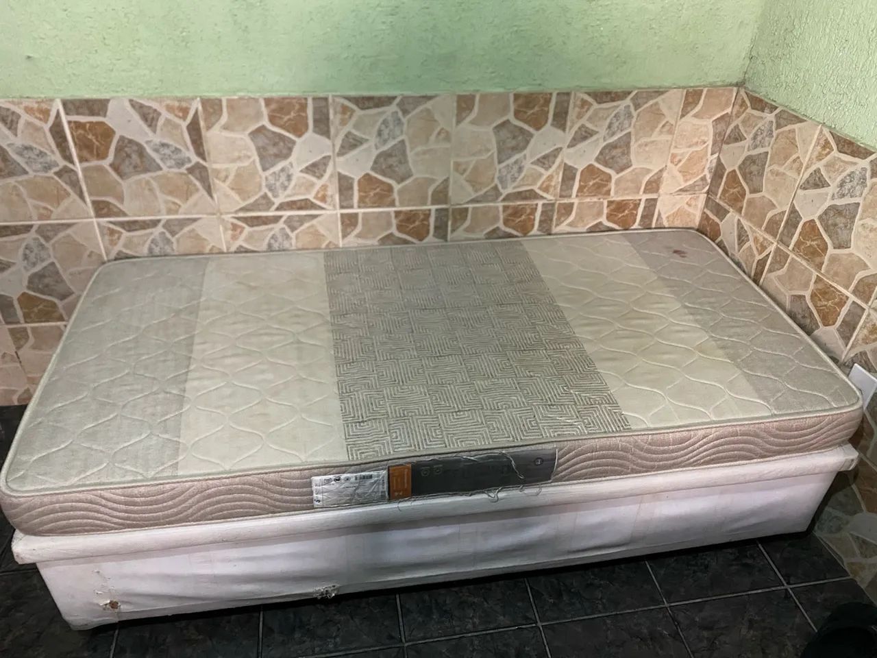Cama Box Baú Solteiro + Colchão  - Foto 4