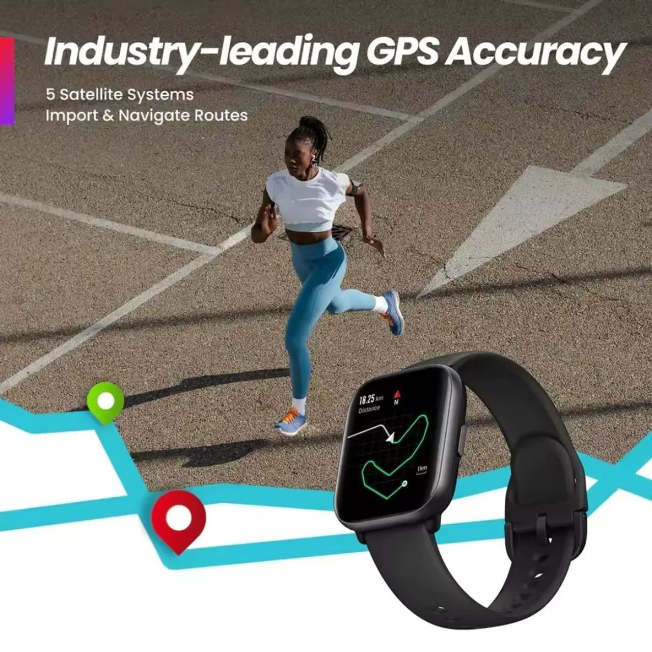Smartwatch Amazfit Active A2211 Alexa Tela Amoled - Foto 4