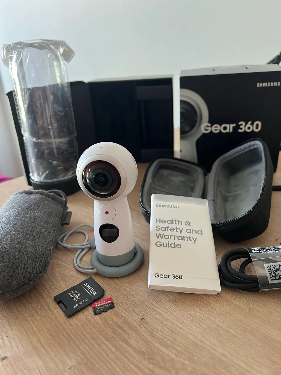 Samsung Gear Câmera 360 graus realidade virtual 