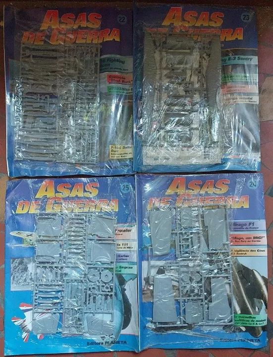 Revista Asas de Guerra + avião para montar - Foto 5