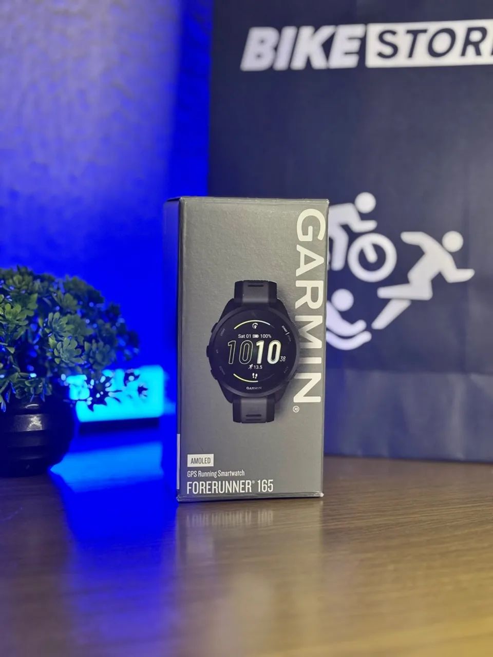 Garmin Forerunner 165 Amoled - Preto