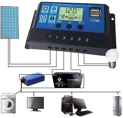 Controlador Carga Solar 30a USB Pwm Regulador Automático - Foto 4