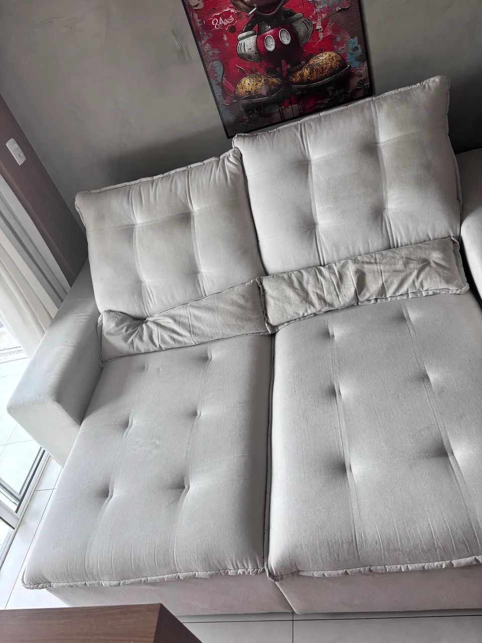 Sofá linho Parma - Foto 3