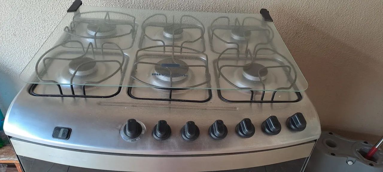 Fogão usado brastemp - Foto 4