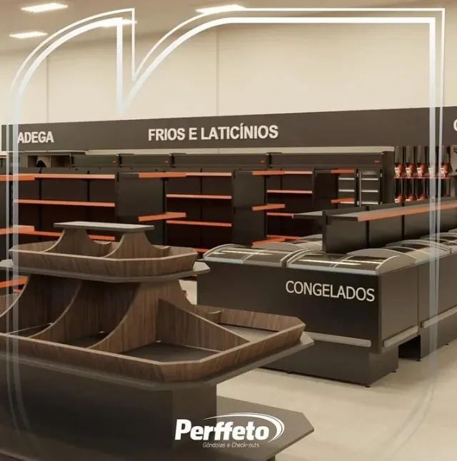EQUIPAMENTOS, INSTALAÇÕES E MÁQUINAS  PARA MERCADO GÔNDOLA PT PALETE CHECKOUT REFRIGERADOR - Foto 2