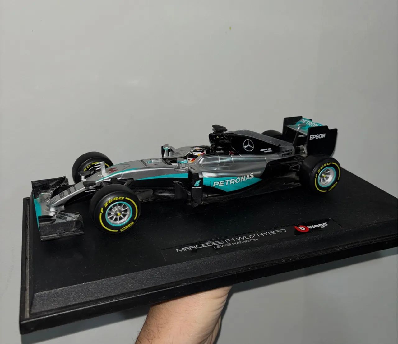 Miniatura de Fórmula 1 Mercedes F1 W07