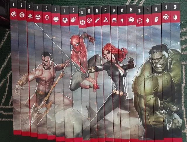 Coleção Salvat - Os Heróis Mais Poderosos da Marvel - 1 a 20