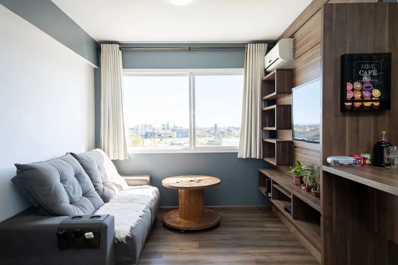 Apartamento mobiliado com 2 dormitórios à venda e para aluguel no bairro Areal, em Pelotas - Foto 2