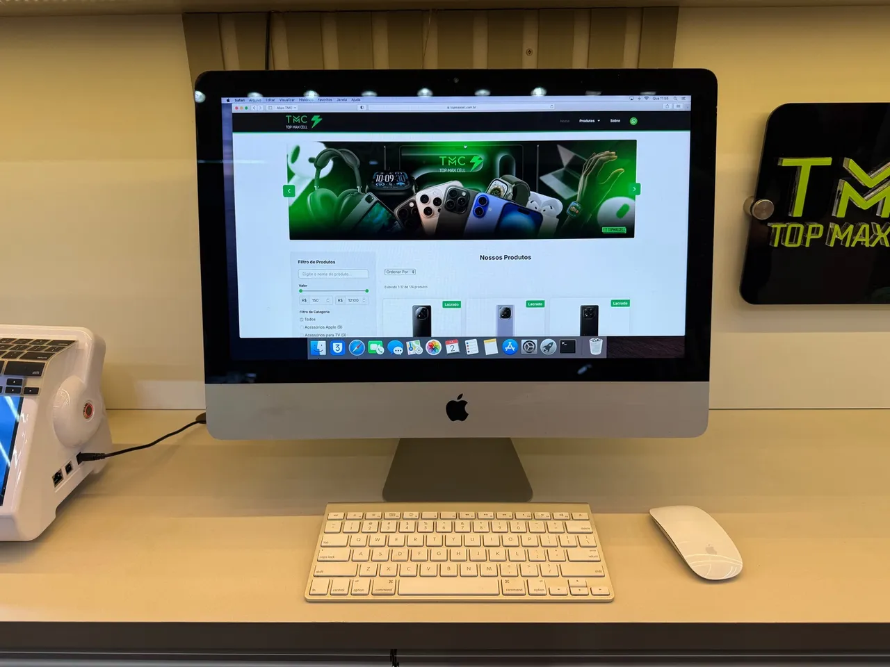 iMac 2014, 21.5 - core i5 - memória 8GB - Big Sur - Computadores e