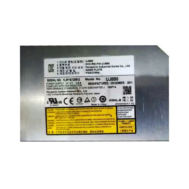 Gravador Leitor Cd Dvd Interno Sata Modelo Uj8b0 Notebook Asus X44C - Foto 5