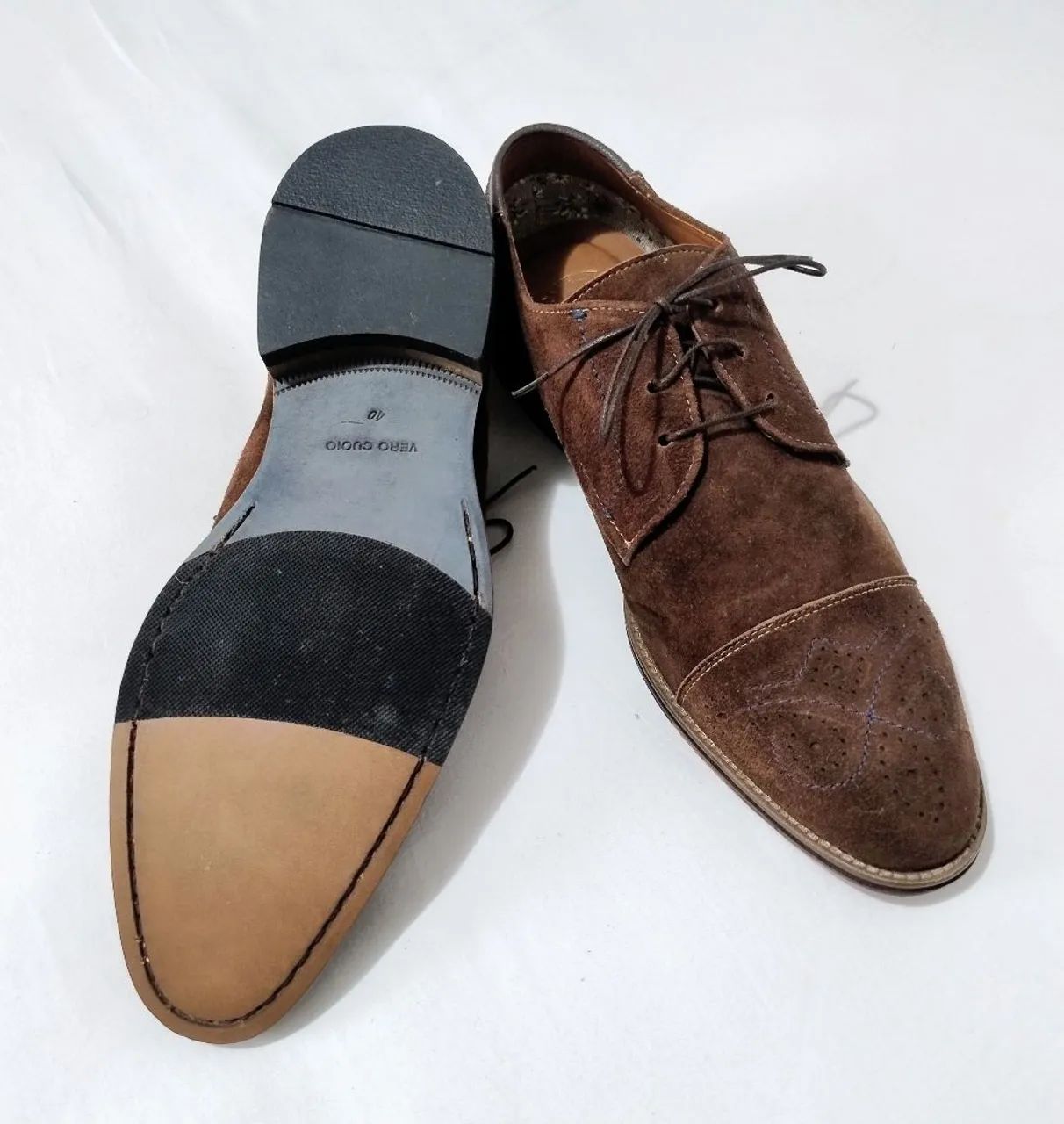 Sapato em couro Viccini 40 - Foto 2