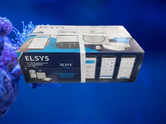 Kit Alarme Wi-Fi Elsys com Sensores Sem Fio