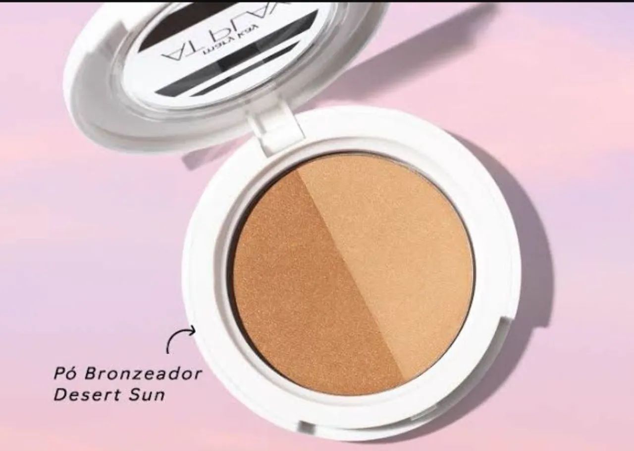 Duo de Pó Bronzeador & Iluminador 5 g At Play Mary Kay  - Foto 4