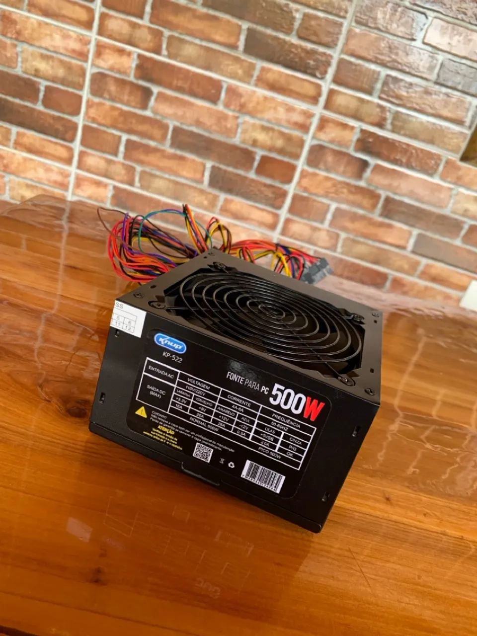 Fonte ATX Knup 500W