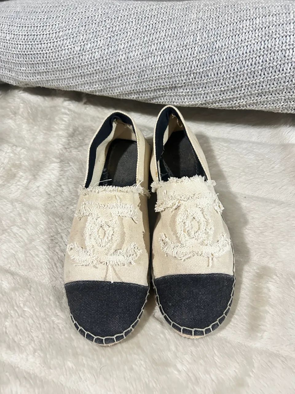 Sapato alpargata grife Chanel 38 - Foto 5