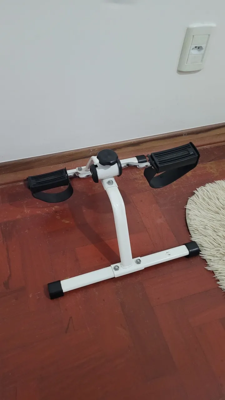 Mini Bike Pedal Exercício Portátil para Pernas e Braços