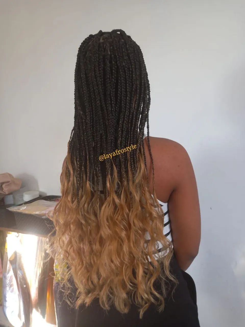 Tranças Box Braids e entrelace  - Foto 3