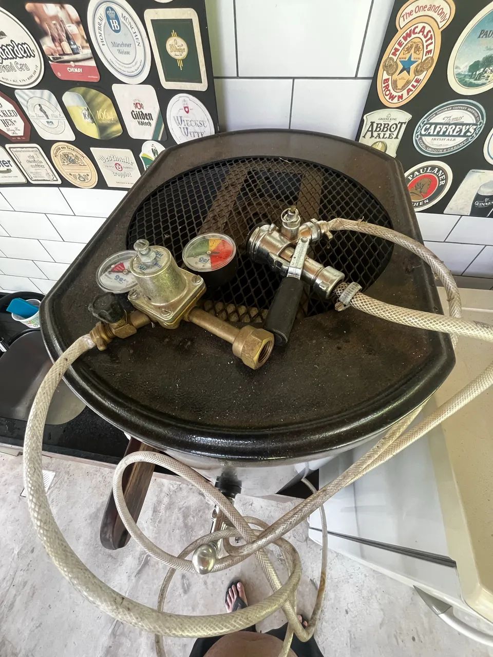 Chopeira 80l/h GEL CHOP VL-2 + Kit completo válvula, mangueira e cilindro - Foto 5