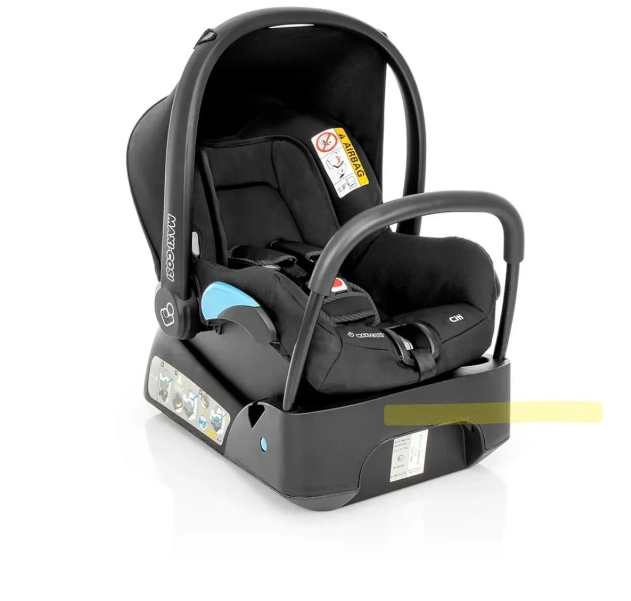 Cadeirinha de Bebê - Bebê Conforto + base - Foto 2