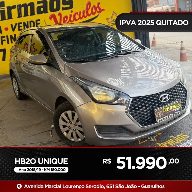 HYUNDAI HB 20 UNIQUE 2019