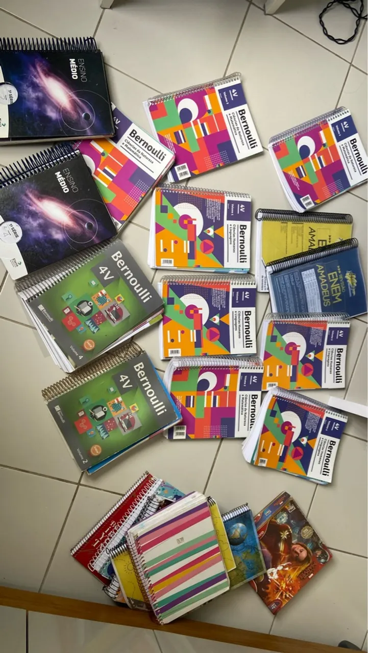 Apostilas Bernoulli Ensino Médio e ENEM